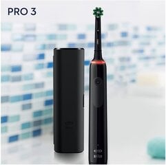 Elektriline hambahari Oral-b Pro 3500 Black edition hind ja info | Elektrilised hambaharjad | kaup24.ee