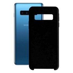 Чехол для мобильного телефона Samsung Galaxy S10+ Ksix: Цвет - Чёрный цена и информация | Чехлы для телефонов | kaup24.ee