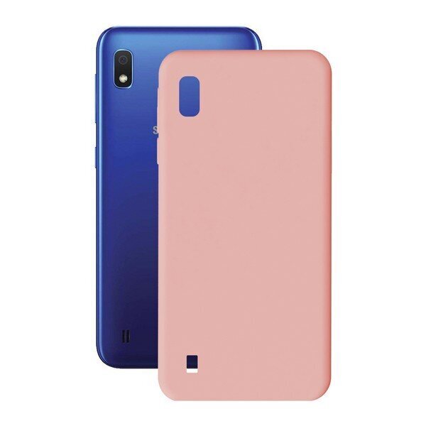 Mobiiltelefoni Kaaned Samsung Galaxy A10 KSIX Soft Cover TPU: Värvus - Roosa цена и информация | Telefoni kaaned, ümbrised | kaup24.ee