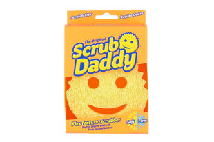 Губка Scrub Daddy Original, желтая цена и информация | Принадлежности для уборки | kaup24.ee
