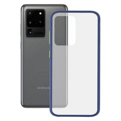 Чехол для мобильного телефона Samsung Galaxy S20 Ultra Ksix Duo Soft: Цвет - Синий цена и информация | Чехлы для телефонов | kaup24.ee