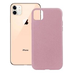 Чехол для мобильного телефона iPhone 12 Mini Ksix Eco-Friendly: Цвет - Розовый цена и информация | Чехлы для телефонов | kaup24.ee