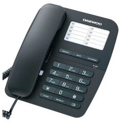 Daewoo DTC-240, must hind ja info | Lauatelefonid | kaup24.ee