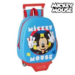 Ratastega koolikott 3D Mickey Mouse Clubhouse hind ja info | Koolikotid, sussikotid | kaup24.ee