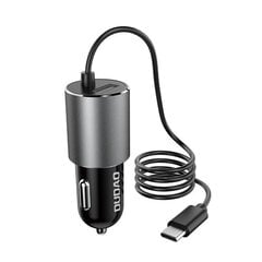 Dudao USB car charger, USB Type C cable 3,4 A, R5Pro T цена и информация | Зарядные устройства для телефонов | kaup24.ee