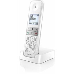 Philips D4701W, белый цена и информация | Стационарные телефоны | kaup24.ee