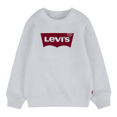 Laste Dressipluus Levi's Batwing Crewneck Valge hind ja info | Levi's Poiste riided | kaup24.ee