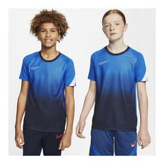 Laste Lühikeste varrukatega T-särk Nike Dri-FIT Academy Sinine hind ja info | Poiste särgid | kaup24.ee