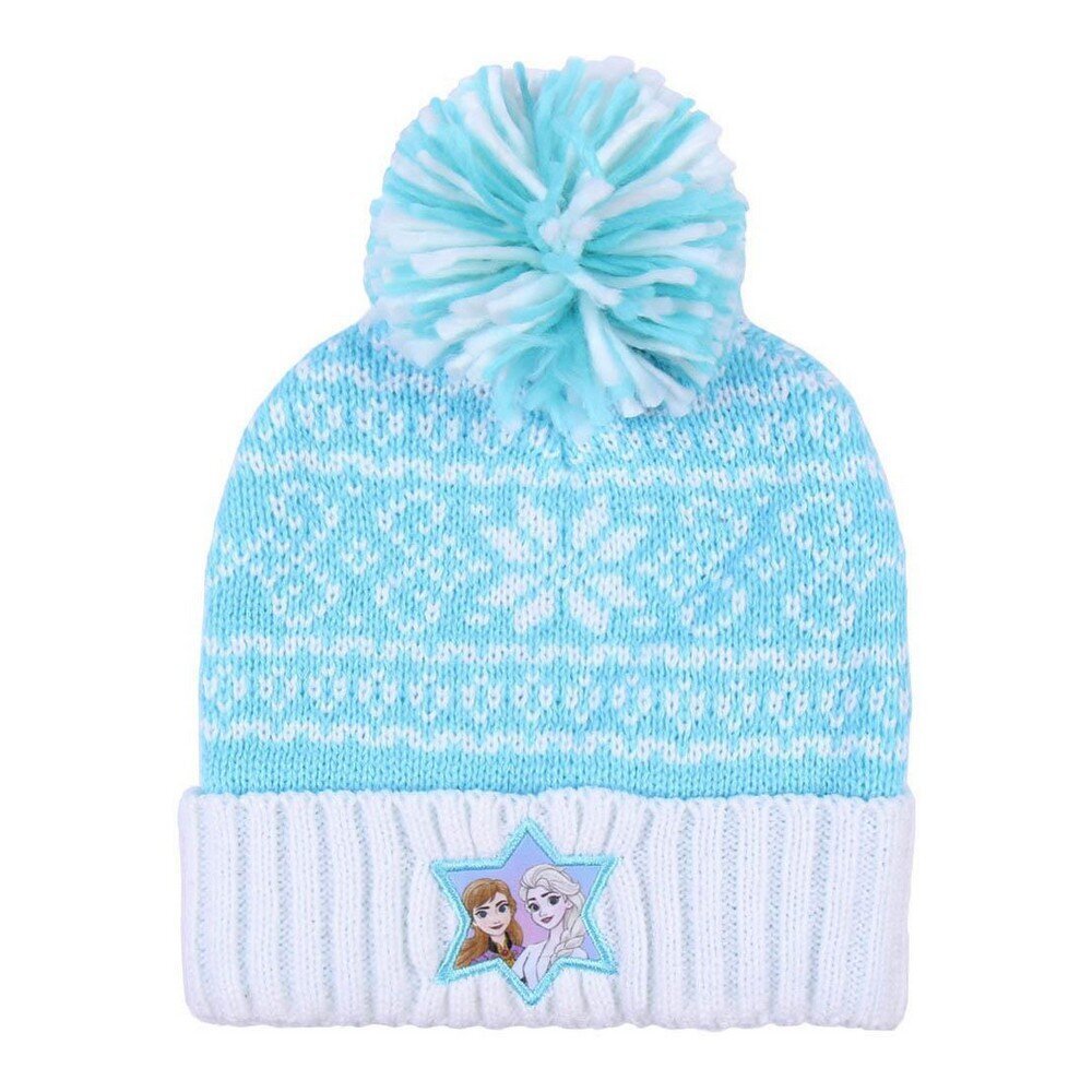 Laste müts Frozen, helesinine hind ja info | Tüdrukute mütsid, sallid, kindad | kaup24.ee