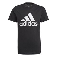 Laste Lühikeste varrukatega T-särk Adidas B BL T GN3999 Must цена и информация | Рубашки для мальчиков | kaup24.ee