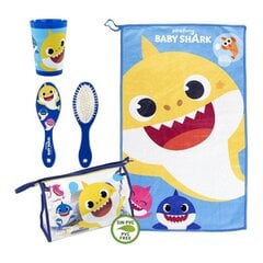 Reisikomplekt Baby Shark Sinine (4 pcs) hind ja info | Hügieenitarbed | kaup24.ee