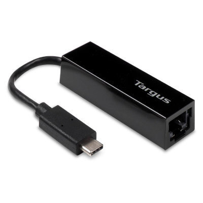 Targus - USB-C to Gigabit Ethernet Adaptor Black hind ja info | USB jagajad, adapterid | kaup24.ee