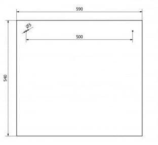 Vannitoakapp peegliga 58x49x14,7 LYMO , valge hind ja info | Vannitoa peeglid | kaup24.ee