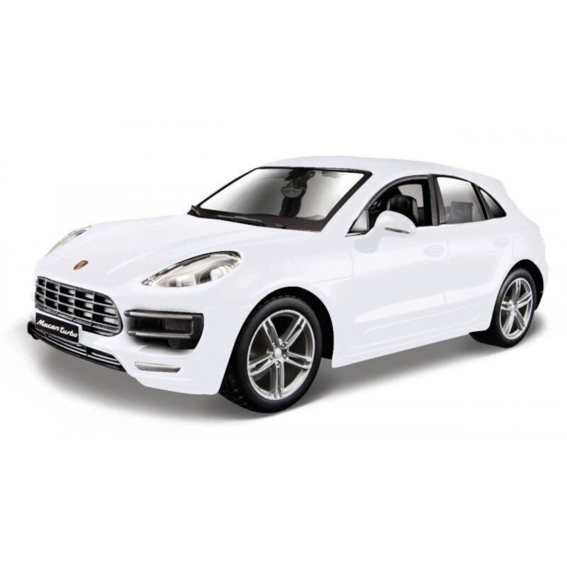 Mudel Bburago Porsche Macan 1:24 White цена и информация | Poiste mänguasjad | kaup24.ee