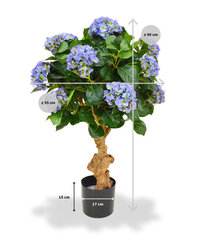 Hortensia (90 cm) hind ja info | Kunstlilled | kaup24.ee