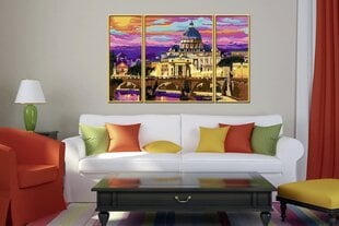 Värvi numbri järgi Ravensburger, 80 x 50 cm "Romantic Rome", Li R28981 hind ja info | Maalid numbri järgi | kaup24.ee