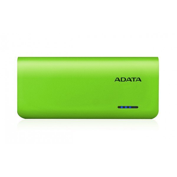 ADATA Power bank APT100-10000M-5V-CGRYL 10000 mAh, Green/Yellow hind ja info | Akupangad | kaup24.ee