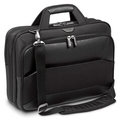 Targus Mobile VIP Messenger - Briefcase TBT916EU Shoulder strap Poly/PU сумка для ноутбука до 15.6'', Черная цена и информация | Рюкзаки, сумки, чехлы для компьютеров | kaup24.ee