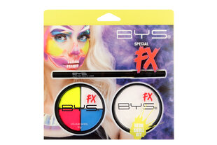 Alustuskomplekt BYS Special Fx Neon Skull hind ja info | Karnevali kostüümid | kaup24.ee