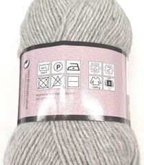 Kudumislõng YarnArt Merino De Luxe 100 g; värvus helehall 282 цена и информация | Принадлежности для вязания | kaup24.ee