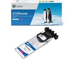 Чернильный картридж G&G совместимый EPSON C13T944340 T9443 Magenta  цена и информация | Картриджи для струйных принтеров | kaup24.ee