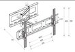 Libox Londyn LB-400 32-65' hind ja info | Teleri seinakinnitused ja hoidjad | kaup24.ee