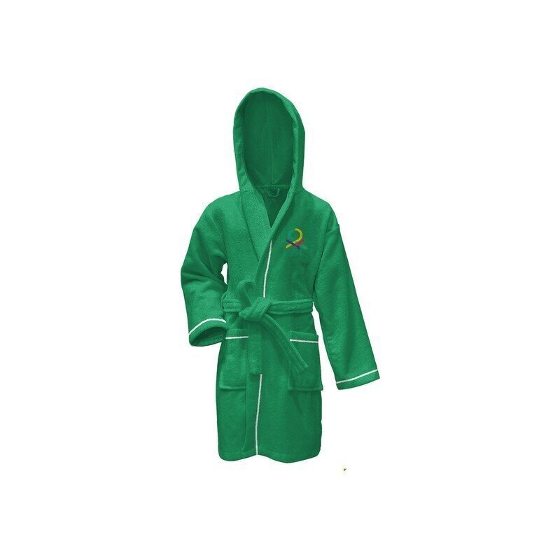 Hommikumantel Benetton 10-12 aastat Puuvill: Värvus - Roheline hind ja info | Tüdrukute hommikumantlid ja pidžaamad | kaup24.ee