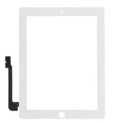 Puutetundlik tahvelarvuti ekraanikaitseklaas iPad 3 valge ORG hind ja info | Telefoniosad ja parandamise tööriistad | kaup24.ee