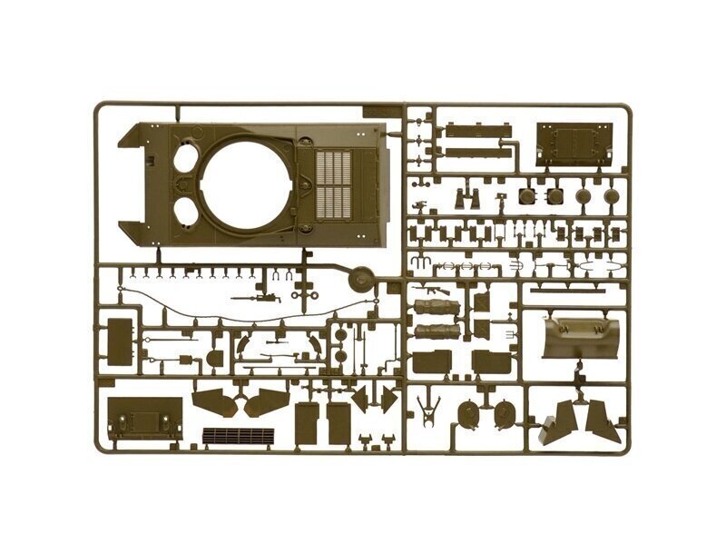 Italeri - M4A3E8 Sherman "Fury", 1/35, 6529 hind ja info | Klotsid ja konstruktorid | kaup24.ee