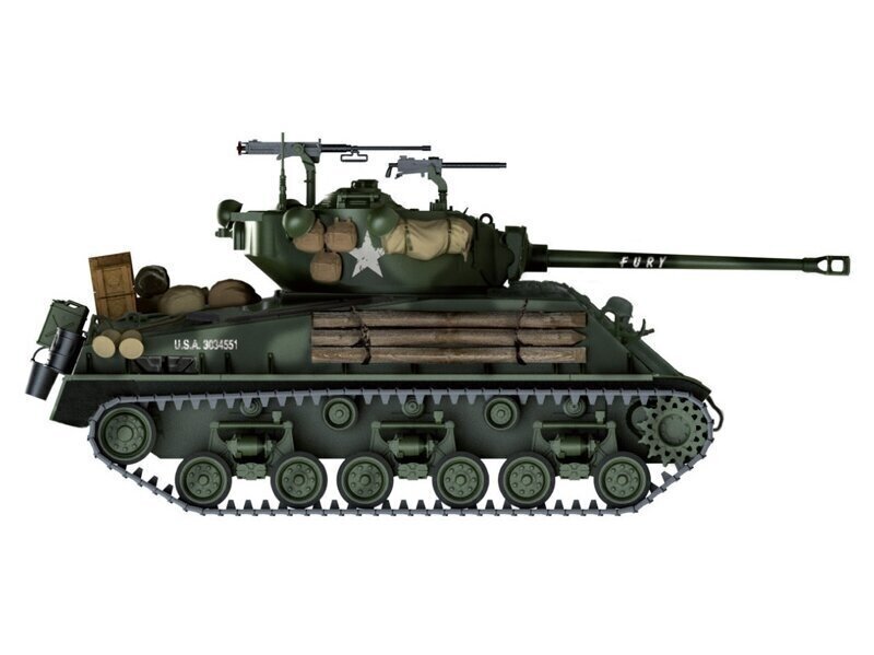 Italeri - M4A3E8 Sherman "Fury", 1/35, 6529 hind ja info | Klotsid ja konstruktorid | kaup24.ee