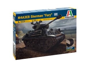 Сборная пластиковая модель Italeri - M4A3E8 Sherman Fury, 1/35, 6529 цена и информация | Конструкторы и кубики | kaup24.ee