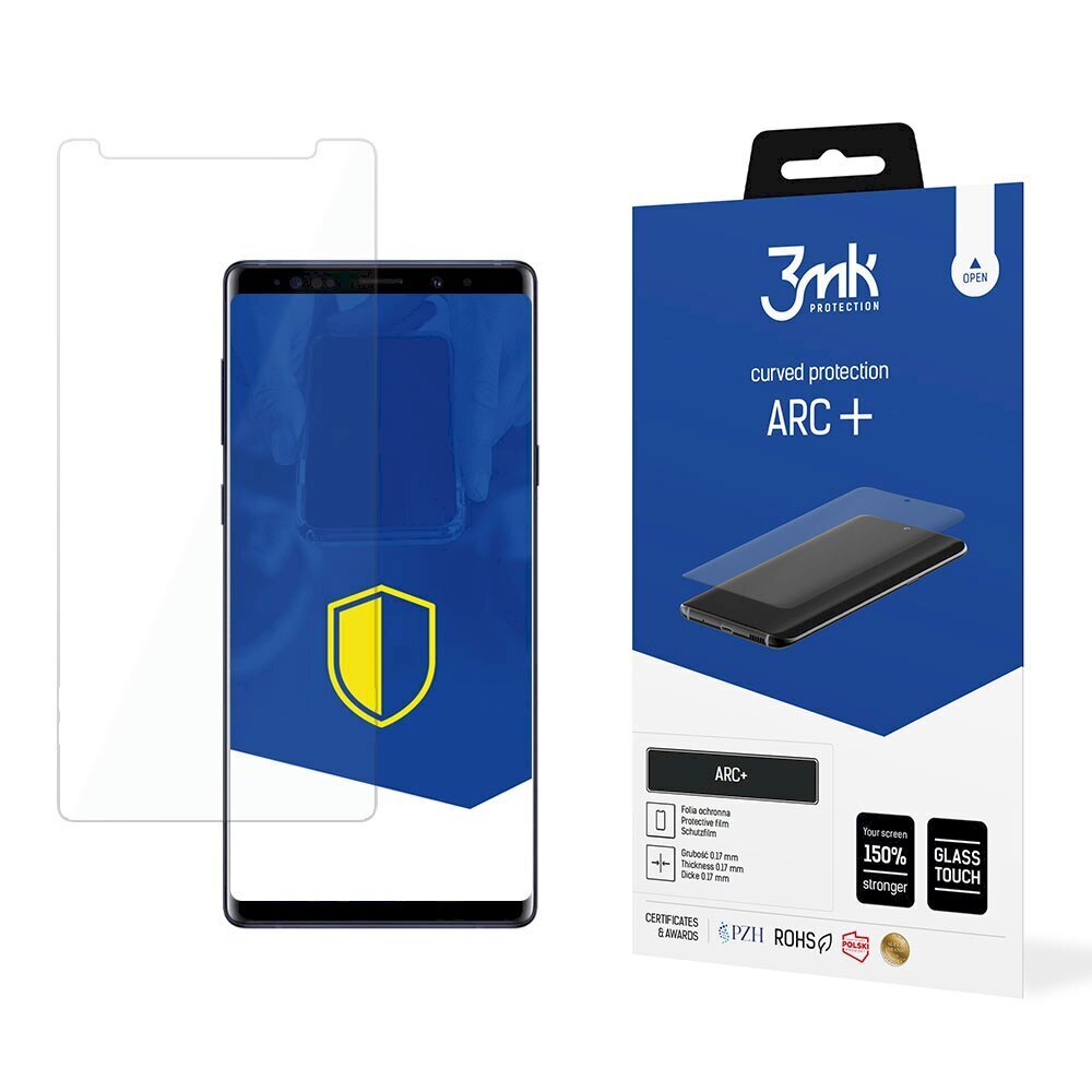 Samsung Galaxy Note 9 - 3mk ARC+ kaitsekile hind ja info | Ekraani kaitsekiled | kaup24.ee