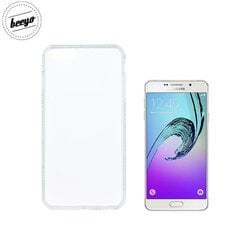 Супер тонкий силиконовый чехол-крышка Beeyo для Samsung A310F Galaxy A3 (2016), прозрачный, белый цена и информация | Beeyo Телефоны и аксессуары | kaup24.ee