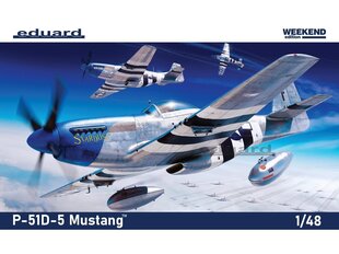 Eduard - P-51D-5 Mustang Weekend edition, 1/48, 84172 цена и информация | Конструкторы и кубики | kaup24.ee