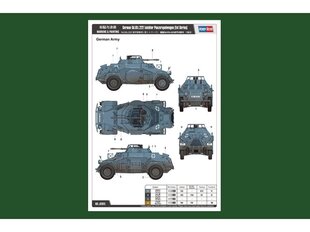 Hobbyboss - German Sd.Kfz.222 Leichter Panzerspähwagen (1st Series), 1/35, 83815 цена и информация | Конструкторы и кубики | kaup24.ee
