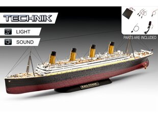 Revell - RMS Titanic - Technik, 1/400, 00458 hind ja info | Klotsid ja konstruktorid | kaup24.ee