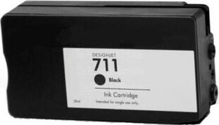 Dore analoog tindikassett HP 711BK CZ133A Black - hind ja info | Tindiprinteri kassetid | kaup24.ee