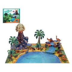 Dinosuruse komplekt Real (30 x 25 cm) hind ja info | Poiste mänguasjad | kaup24.ee