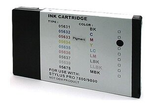 G&G tindikassett Epson C13T563300 T5633 STYLUS PRO 7800 9800 - hind ja info | Tindiprinteri kassetid | kaup24.ee