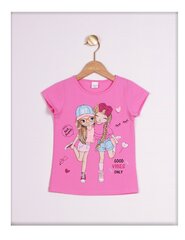 Tüdrukute t-särk, roosa цена и информация | Рубашки для девочек | kaup24.ee