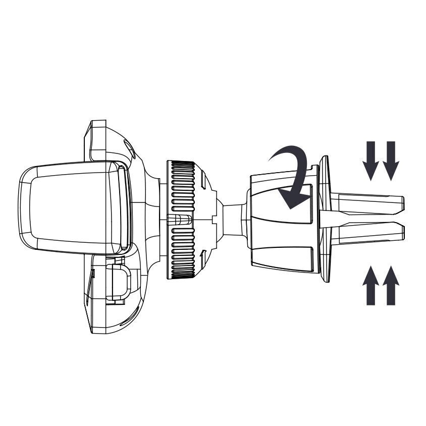 WK Design Car Mount Air Vent Holder WP-U82 hind ja info | Mobiiltelefonide hoidjad | kaup24.ee