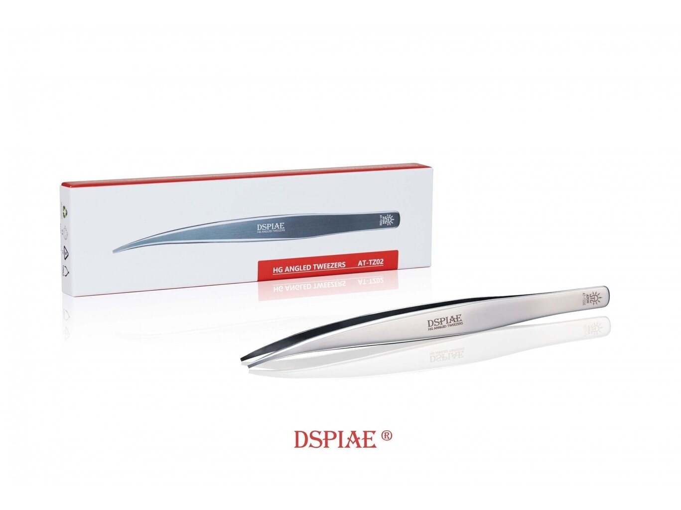 DSPIAE - AT-Z02 Flat-End Tweezer (Pintsetid), DS56022 цена и информация | Kunstitarbed, voolimise tarvikud | kaup24.ee