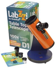 Телескоп Levenhuk LabZZ D1 цена и информация | Телескопы и микроскопы | kaup24.ee