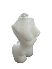 Küünal Female Body 11cm, valge цена и информация | Подсвечники, свечи | kaup24.ee