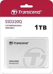 Transcend, 1 TB цена и информация | Внутренние жёсткие диски (HDD, SSD, Hybrid) | kaup24.ee