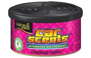 Auto õhuvärskendaja California Scents Coronado Cherry hind ja info | California Scents Autokaubad | kaup24.ee