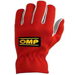 Kindad OMP Rally Punane (M) цена и информация | Перчатки для турника и фитнеса | kaup24.ee
