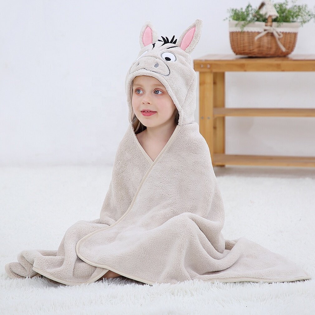 Lõbus laste rätik kapuutsiga hind ja info | Rätikud, saunalinad | kaup24.ee
