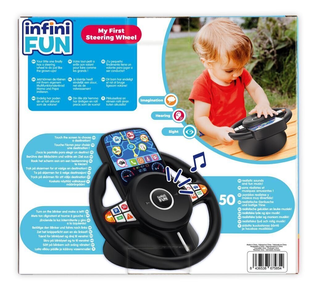 Интерактивный руль Infini Fun, S21501 цена | kaup24.ee