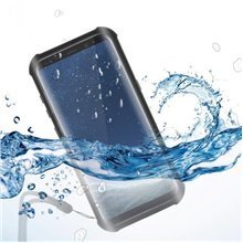 Veekindel Ümbris Samsung Galaxy S8 KSIX Aqua Case Must Läbipaistev hind ja info | Telefoni kaaned, ümbrised | kaup24.ee